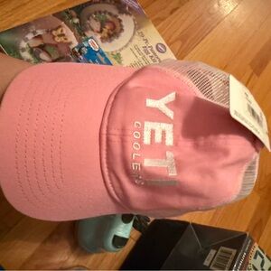 YETI Pink Mesh Cap